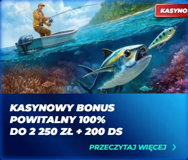 Karta promocji BassBet Casino: kasynowy bonus powitalny 100% do 2 250 zł + 200 DS